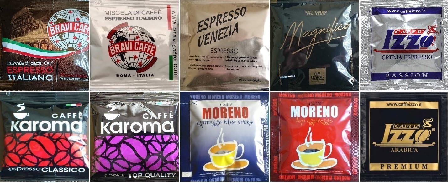 ESE Coffee Pods Mixed Selection Pack 10 x 10 Types