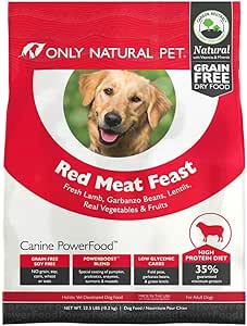 Amazon.com: Only Natural Pet Dry Dog Food Canine PowerFood Formula