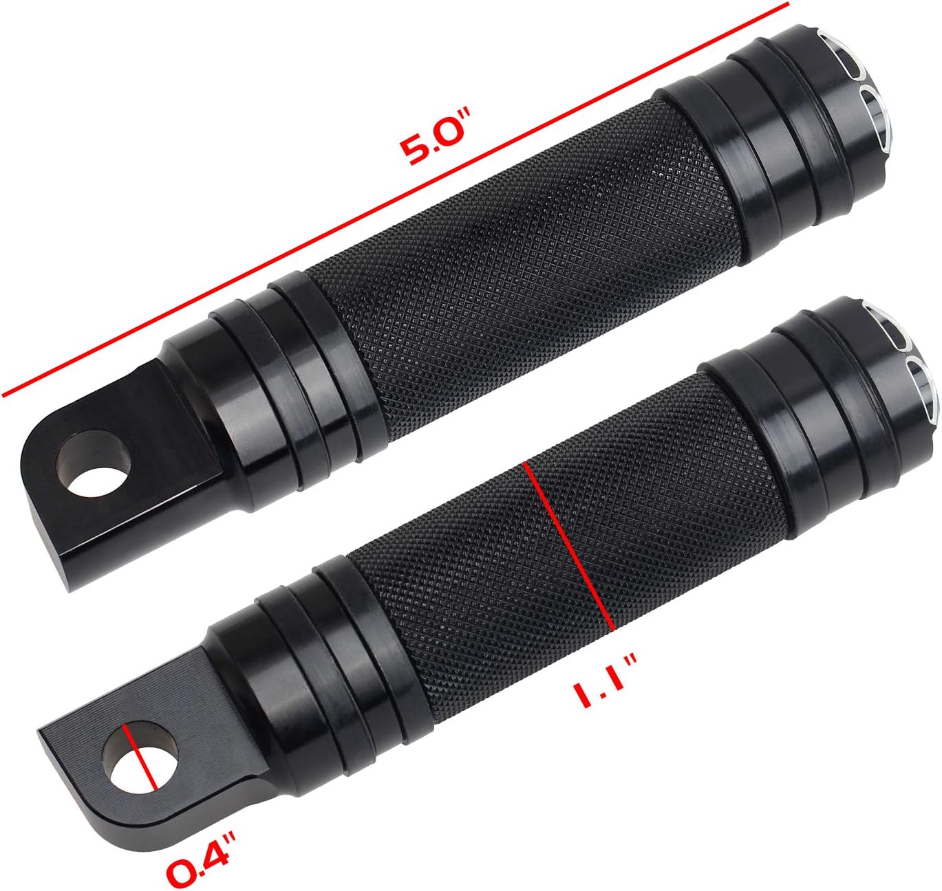 MX5 Passenger Pegs Warp 9 Talaria Motorcycle Rear Passenger Foot Pegs Pedal Footrest Bracket Compatible With Talaria Sting MX3/R MX4 Surron Light Bee X/ S/L1E Segway X160 Surron Pegs Best Pegs For