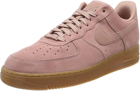 pink suede nike shoes