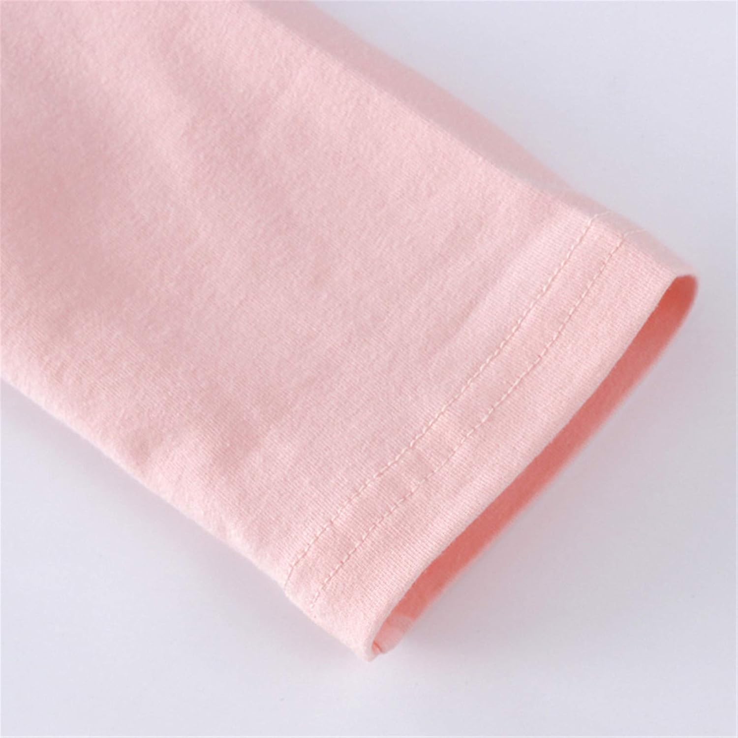Girl Long Sleeve Tee Shirt Cotton Casual Winter Crewneck Basic Graphic T-Shirt 3 Packs Sets: Clothing