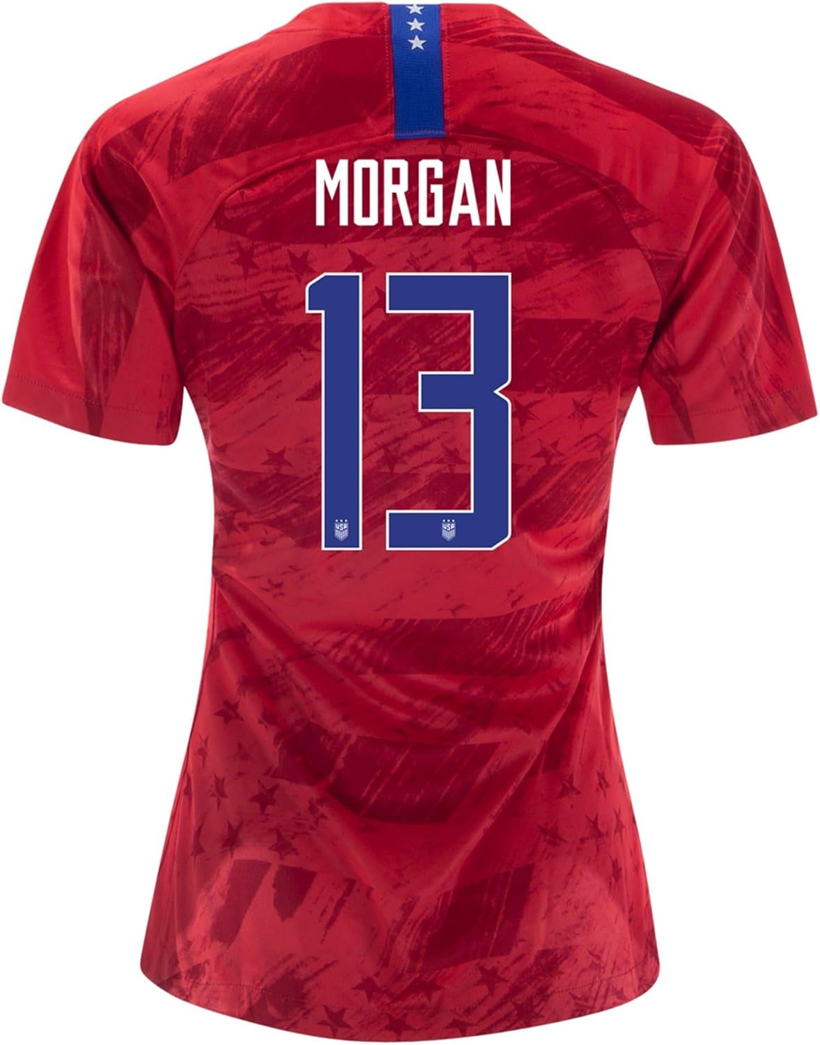 13 Alex Red Womens 2019 World Cup USA Red Soccer Jersey (Runs