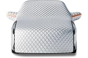 TSUGAMI Car Windshield Hood Ice and Snow Cover, Automotive Anti-Frost Guard Sun Shade UV Protection Shield, Vehicle Thick Win