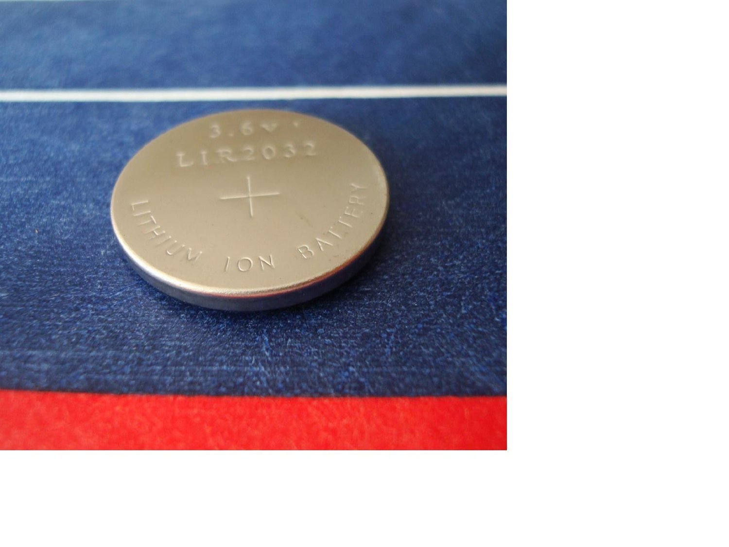 2032 Battery LiIon Rechargeable Button Cell LR2032 CR2032 3.6v Amazon