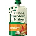 Beech-Nut Baby & Toddler Food Pouches with Protein and Fiber, Pumpkin Apple Yogurt & Oat Puree, 3.5 oz (12 Pack)