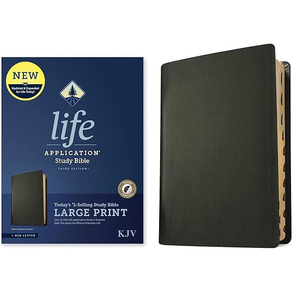 KJV Life Application Study Bible, Third Edition (Genuine