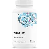 THORNE - Memoractiv - Nootropic Brain Supplement for Focus, Cognitive Function, Creativity &amp; Concentration* - Ashwagandha, Caffeine, Acetyl-L-Carnitine &amp; More - Gluten-Free, Dairy-Free - 60 Capsules