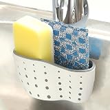 Navoys Grey Kitchen Tap Basket with Adjustable Strap Sink Caddy view 1