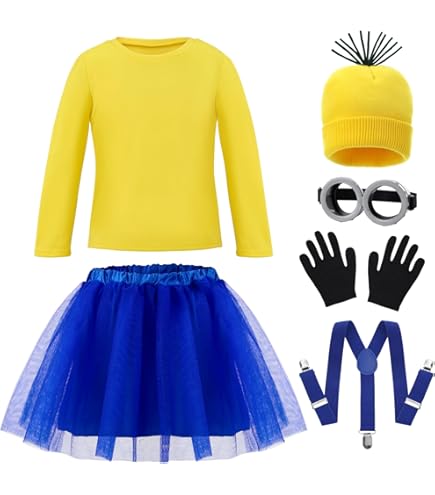 Amazon.com: Rubie's Minions Female Child Costume, Medium : Clothing, Shoes  & Jewelry