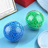 Hymaz 3D Maze Ball Puzzle Blue Kids Teens Adults Travel Brain Teaser Toy view 6