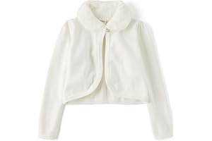 Gymboree Girls and Toddler Long Sleeve Dressy Faux Fur Knit Shrug