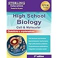 High School Biology: Questions & Explanations for Cell & Molecular Biology (High School STEM Series)