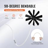 VEVOR 40ft Dryer Vent Brush Kit 3 Sizes Flexible Nylon Duct Cleaning Tool view 5