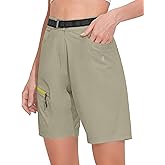 Little Donkey Andy Women's Hiking Cargo Shorts Lightweight Quick Dry Summer Shorts for Golf Athletic Cycling