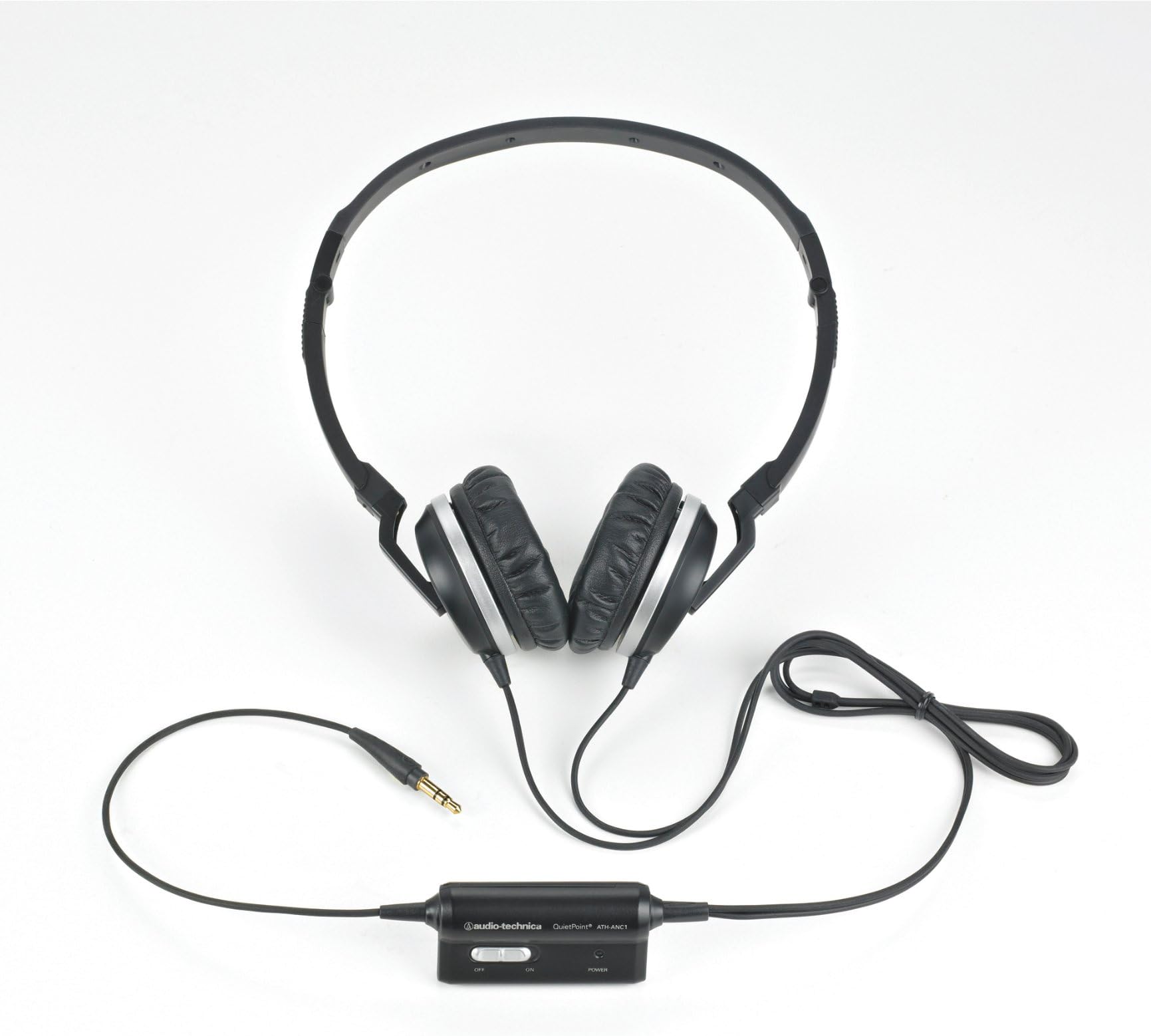 Audio Technica ATH-ANC1 Active Noise-cancelling On-Ear Headphones