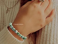 Tree Agate Bracelet for Women Men's Gifts