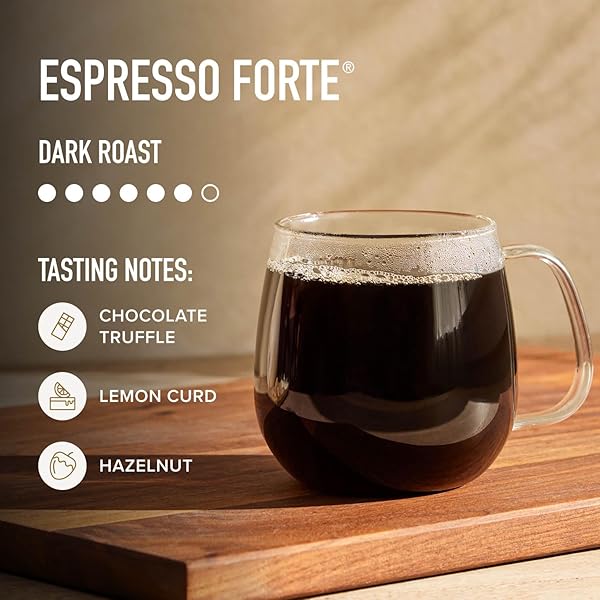 PEET’S COFFEE, DARK ROAST WHOLE BEAN COFFEE, 100% ARABICA COFFEE – ESPRESSO FORTE 32 OUNCE BAG