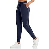 VOOVEEYA Women's Yoga Joggers Pants Stretchy Sweatpants with Pockets High Waist for Workout, Running, Lounge, Travel