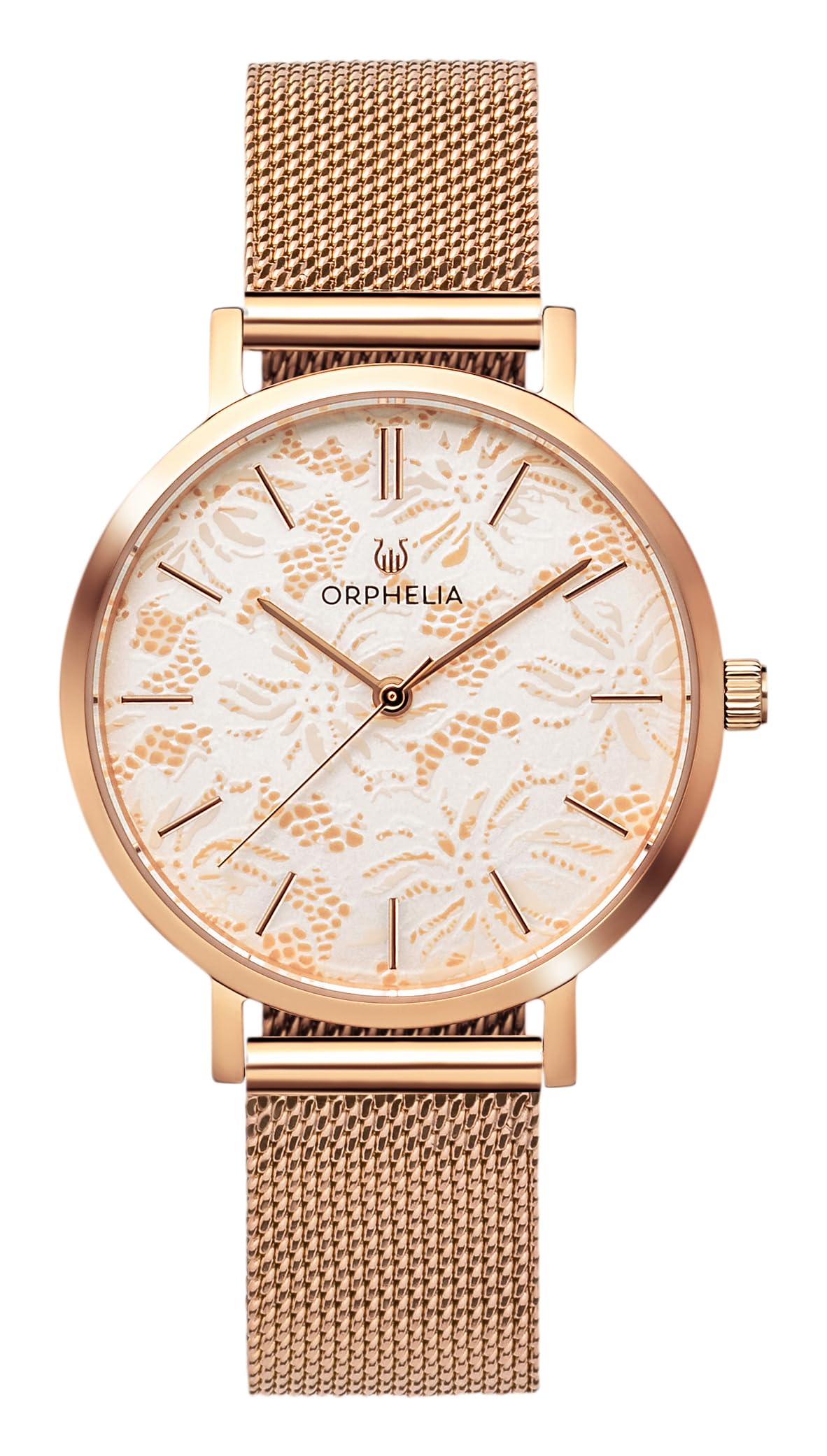 ORPHELIA Womens Quartz Watch, Analogue Classic Display and Stainless Steel Strap OR12805