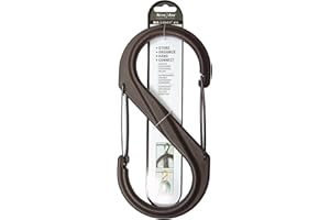 Nite Ize SBP10-03-01 Big S-Biner Plastic Carabiner Size #10, Black
