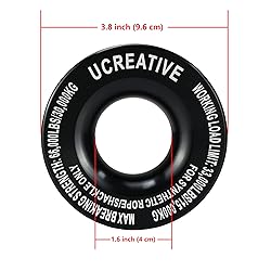 Ucreative Winch Snatch Recovery Ring 66,000 lbs for