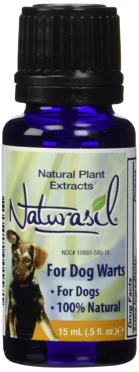 Naturasil Dog Warts Treatment Natural Dog Wart Remover for All Dogs