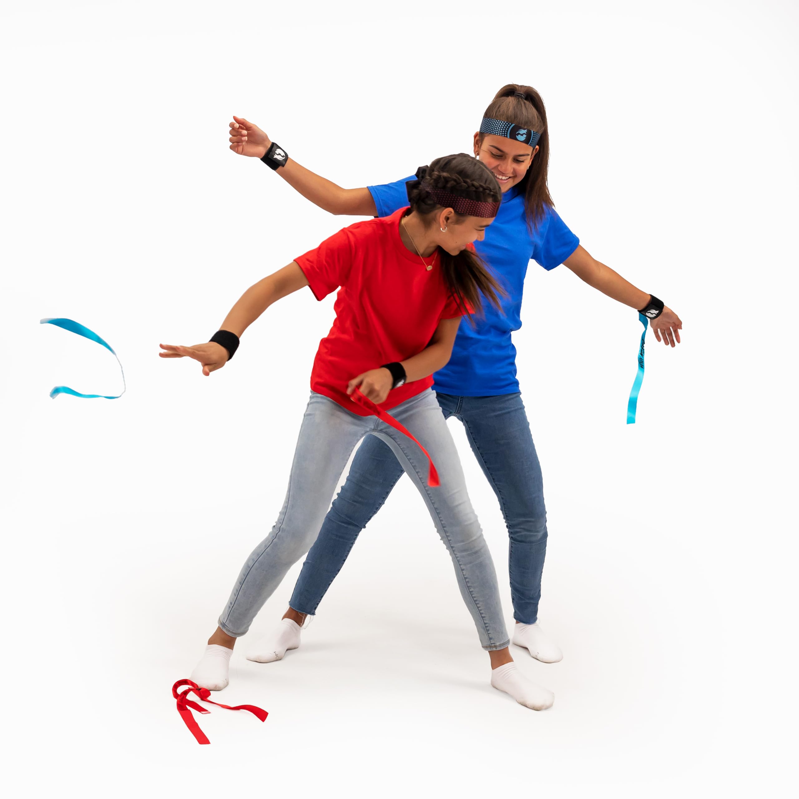 Fat Brain Toys Ribbon Ninja Game - Active Ribbon-Snatching Indoor or Outdoor Ninja Kids Toys for Kids & Teens
