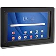 TABcare Security Anti-Theft Acrylic VESA Case for Lenovo TAB M8 Gen 1/2/3 FHD with Wall Mount Kit & 90-Degree Micro USB Charge Cable (TAB M8 Gen 1/2, Black)