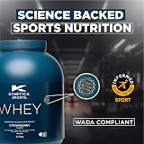 Kinetica Whey Protein Powder Strawberry 2.27 Kg 76 Servings 23g Protein view 3