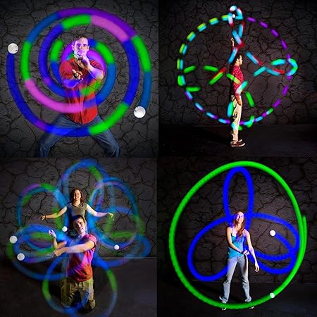 spinballs led poi balls