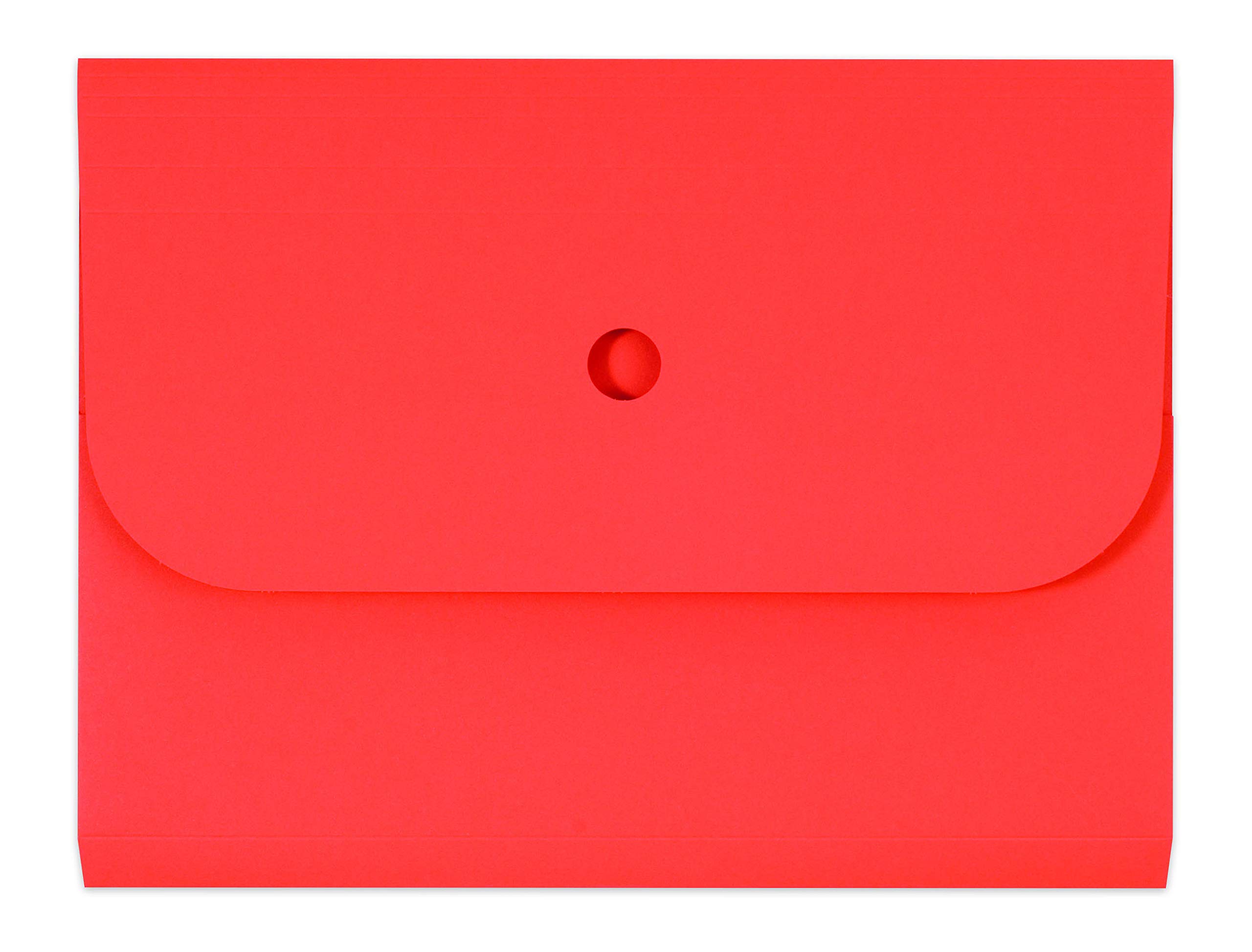 Ordo "Forte" Document wallets - Bright Red - box of 25