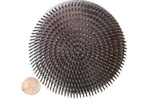 JWL HAWNKOA PRODUCTS 100mm (3.94") Kenzan Ikebana Flower Arranger Holder Pin Frog (1) Included