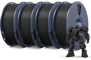 SUNLU PETG Filament 1.75mm 4KG Bundle, Less Stringing and Good Layer Adhesion, Individually Vacuum Packed, 3D Printer Filamen