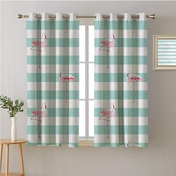 Amazon Com Jinguizi Modern Fabric The Yard Grommets Curtain