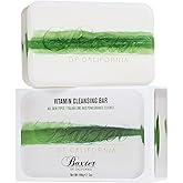 Baxter of California Vitamin Cleansing Bar for Men for All Skin Types - Italian Lime and Pomegranate Essence - 7 Oz