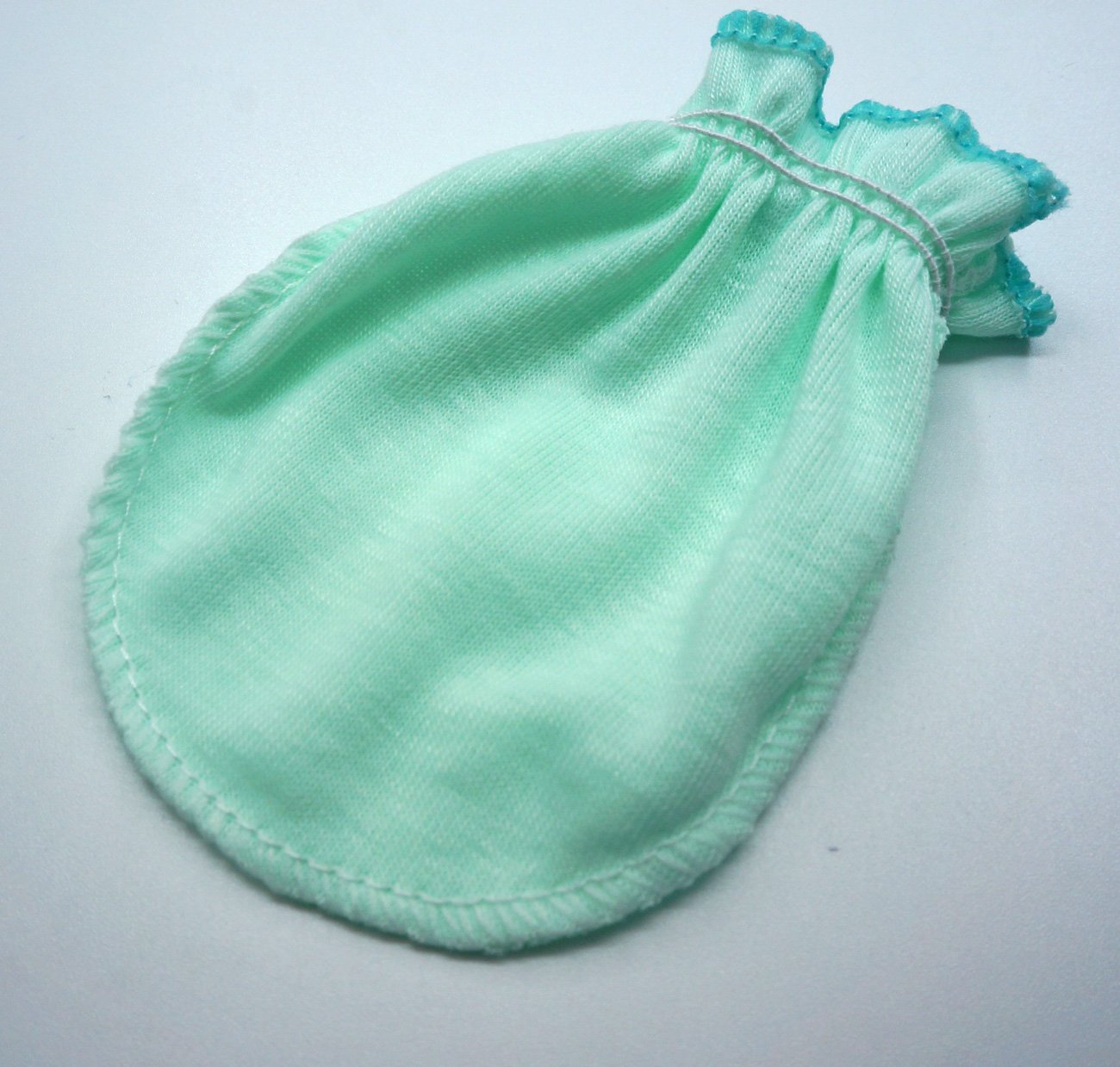 solid color baby mittens