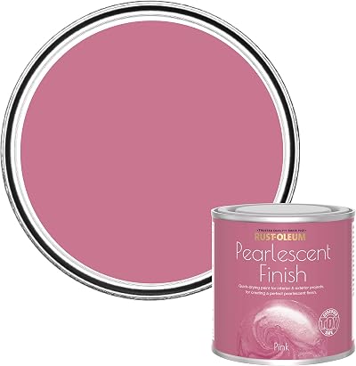 Rust-Oleum Pearlescent Finish Paint 250ml - Fuchsia Pink Shimmer Brush On
