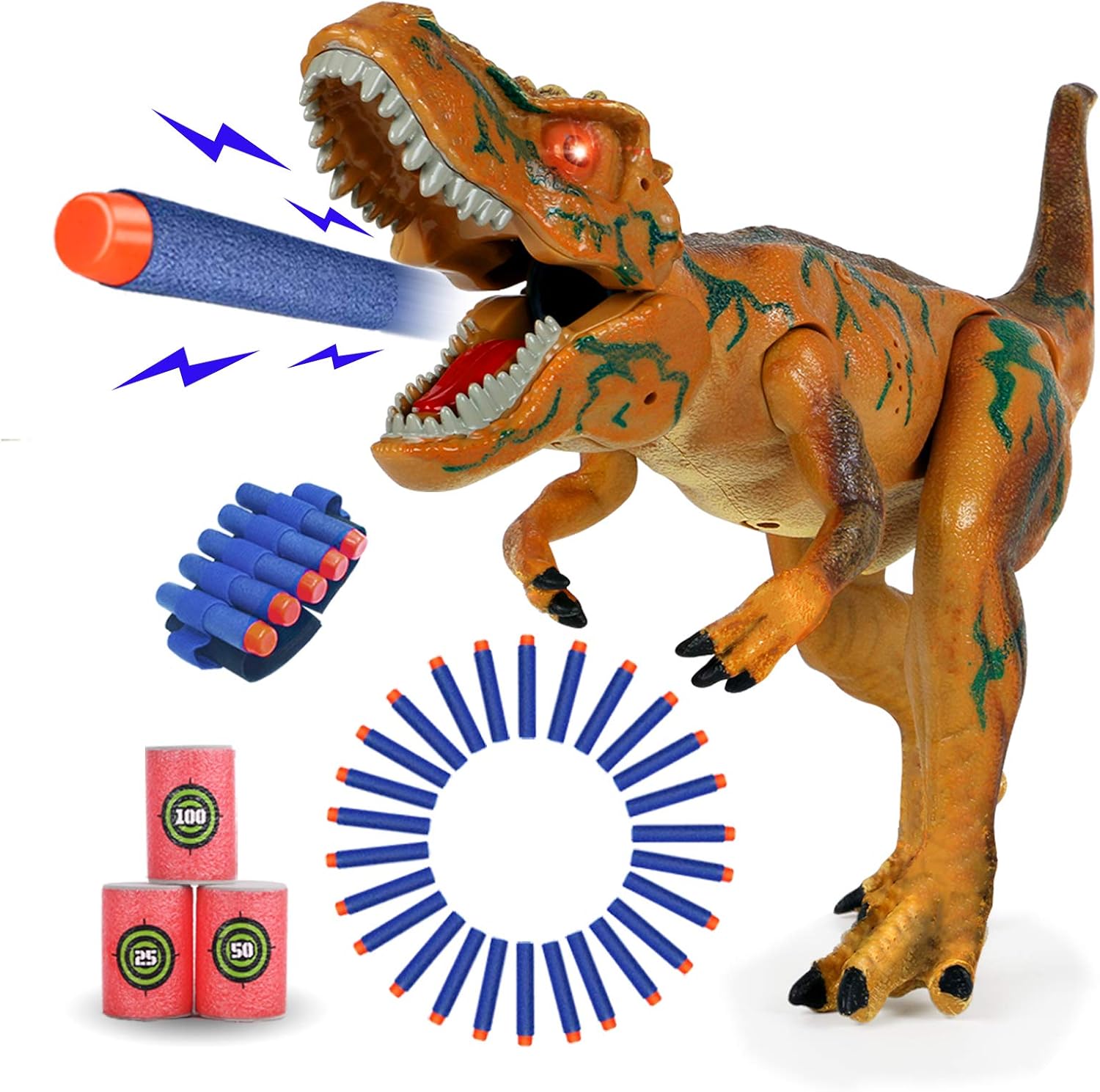 shooting dinosaur toy