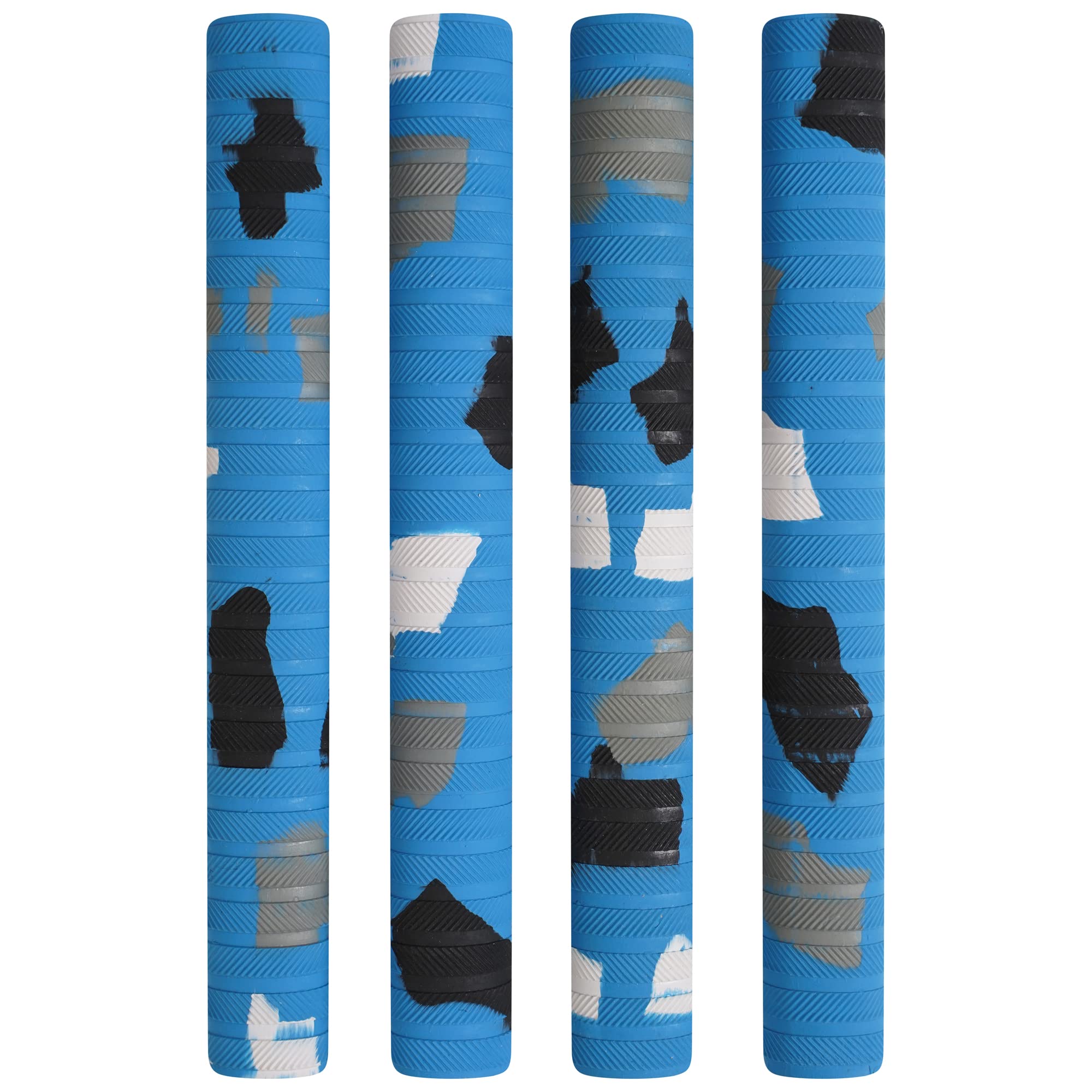 Cricket Bat Grips - Excellent Shock Absorption Bat Durable Rubber Grips with Soft Feel (Blue Whale ( Pack 4))