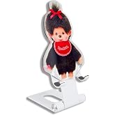 Sonix x Monchhichi Character Phone Stand | Adjustable Cell Phone Holder, Desk Stand, Dock | Monchhichi Girl