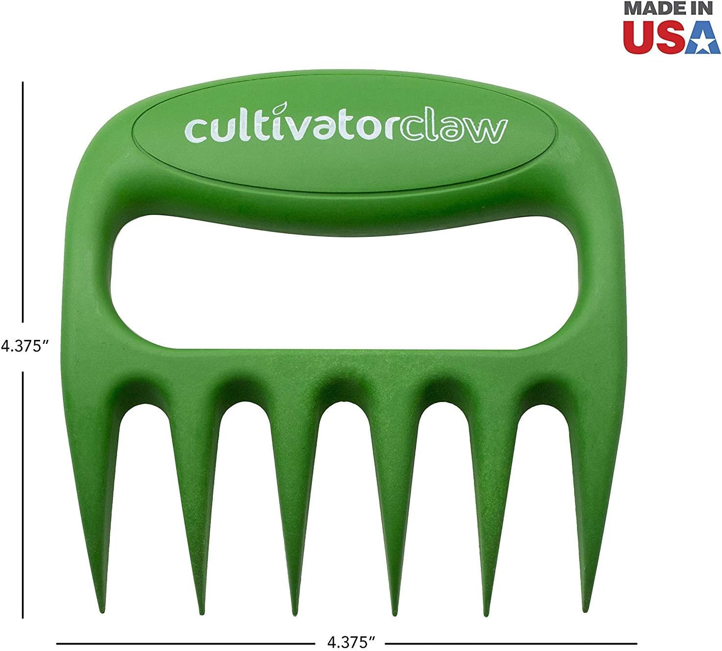 Bear Paws Cultivator Claw - Ergonomic Gardening Tools - Hand Held Garden Tool - Hand Rake - Strong Nylon Weeder - Manual Weeding, Aerating, Cultivating : Garden & Outdoor