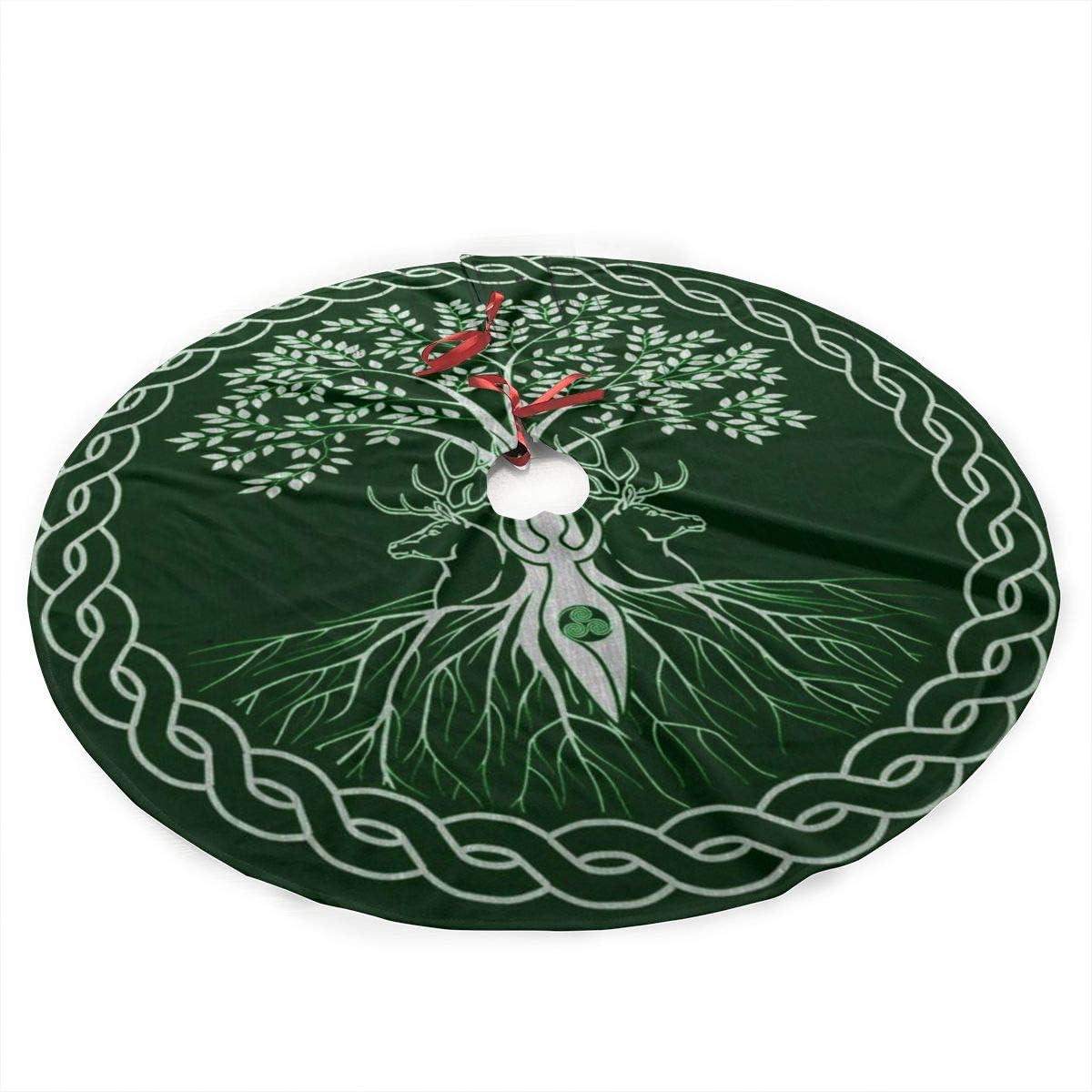 Albero Di Natale Yule.Naquiaski Albero Di Natale Wicca Leben Magie Yule Pagan Green Wiccan Year Albero Di Natale Gonna Decorazione Di Natale Vacanza Albero Ornamento Per Natale 90 Cm Amazon It Casa E Cucina