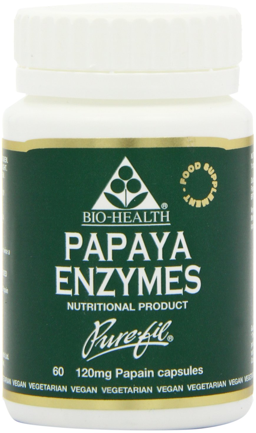 Bio-Health Papaya Enzymes, 60 Capsules