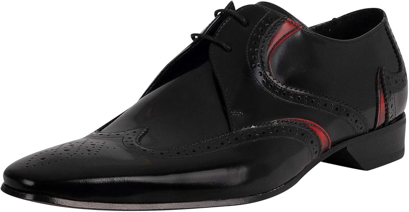 leather shoes black colour