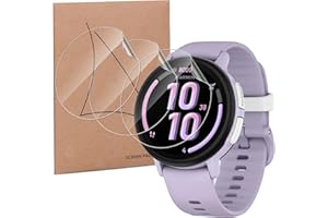 KZIOACSH 3 Pack Screen Protector for Garmin Bounce 2, HD Clear Elastic Edge Self-Healing Soft TPU Anti-Scratch Anti-Fingerpri