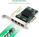 EDUP Gigabit Quad Port Ethernet Server NIC BCM5719 PCI Express 1000M Network view 7