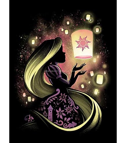 NAIMOER Princess Diamond Painting kits voor volwassenen en kinderen, 5D diamond painting, afbeeldingen, cartoon volwassenen, doe-het-zelf 5D Diamond Painting kits toverboek, diamant schilderijset voor