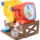 Laundry Detergent Holder,Can Hold 2 Bottles of Laundry Detergent,Holds up to 35 lbs.Wooden,Retro,Honourable (material:plywood)