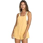 Billabong Women's Beach Crush Soft Cotton Overall Romper