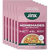 Jinx Beef & Chicken Grain Free Wet Dog Food Pouches, Meal or Dog Food Topper Mix-in, Made with Real Beef & Chicken, Bone Broth, No Fillers - Puppy, Adult, Senior, 9oz, 6 Pack